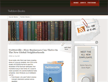 Tablet Screenshot of books.twitdom.com